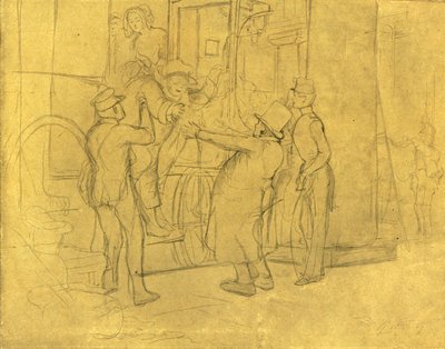 Willkommen, mitten av slutet av 1800-talet, c1924. av Carl Spitzweg