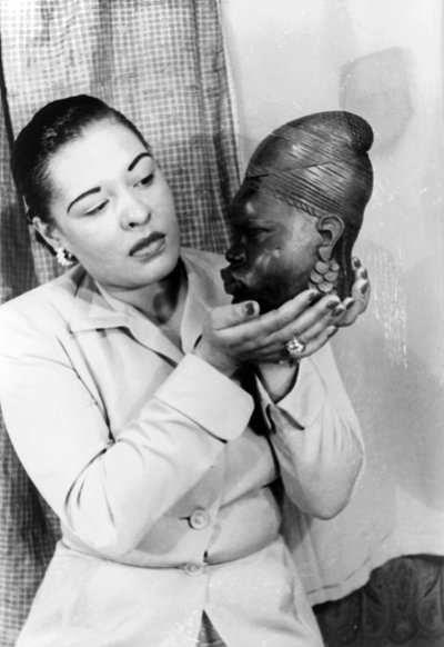 Billie Holiday (1915-1959) Amerikansk jazzsångerska 23 mars av Carl Van Vechten