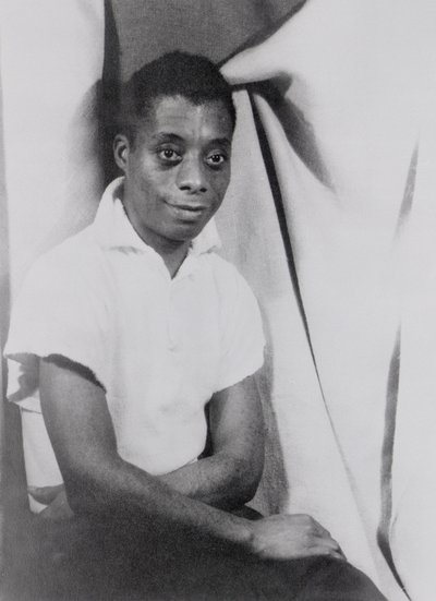 James Baldwin (1924-87) 13 september 1955 (silvertryck med gelatin) av Carl Van Vechten