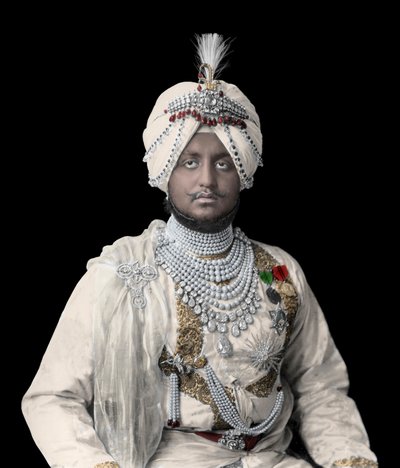 Bhupinder Singh från Patiala, Maharaja av Carl Vandyk