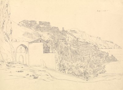 Utsikt över Amalfi av Carl Wagner
