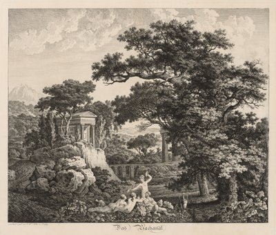 tio bachanal av Carl Wilhelm I Kolbe