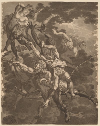 De fördömda av Carl Wilhelm Kolbe