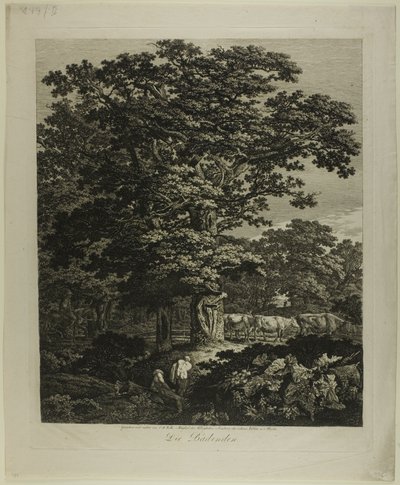 Badgäster av Carl Wilhelm Kolbe, the elder