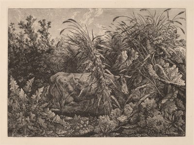 Kon i träsket av Carl Wilhelm Kolbe, the elder