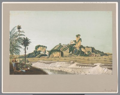Kalksten på Java av Carl Wilhelm Mieling (possibly)