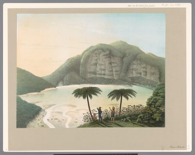 Kratersjön av vulkanen Patocha i Java av Carl Wilhelm Mieling (possibly)