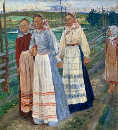 Lördag kväll av Carl Wilhelm Wilhelmson