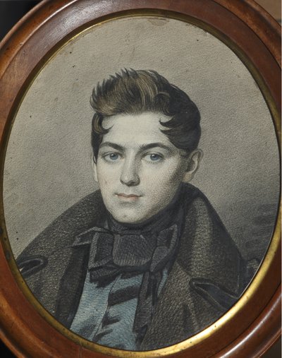 Porträtt av Ivan Petrovich Postnikov, 1834. av Carl von Hampeln