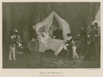 Napoleon I:s död av Carl von Steuben