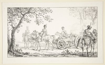 Artillerimarsch av Carle Vernet