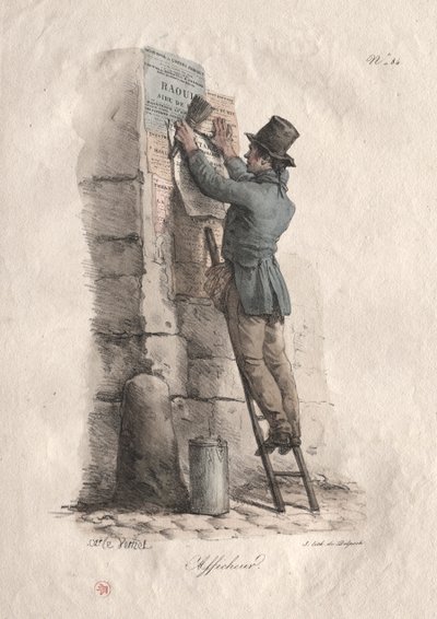 Billaffisch. av Carle Vernet