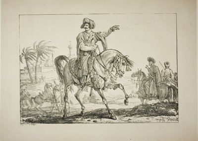 Chef Mameluk av Carle Vernet