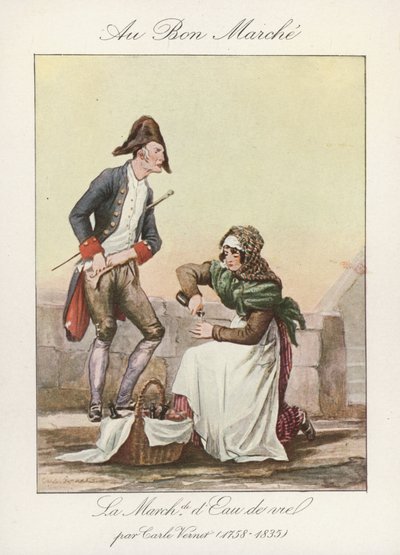 Eau de Vie-handlaren av Carle Vernet