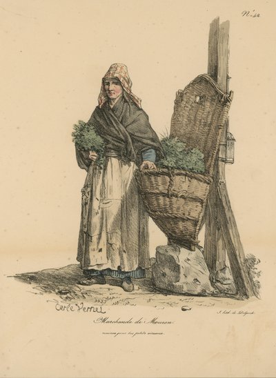 Mouron köpman av Carle Vernet