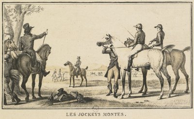 Racing Scenes: The Jockey Mounting the Horse Racing Scenes: The Jockey Mounting the Horse. av Carle Vernet