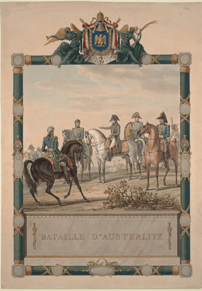Slaget vid Austerlitz den 2 december 1805, 1805 av Carle Vernet