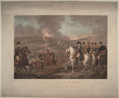 Slaget vid Borodino den 26 augusti 1812, 1825 av Carle Vernet