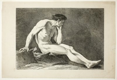 Figur, från Six Figures Académiques av Carle van Loo