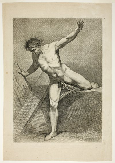 Figur, från Six Figures Académiques av Carle van Loo