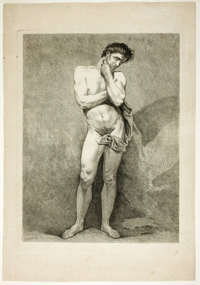 Figur, från Six Figures Académiques av Carle van Loo