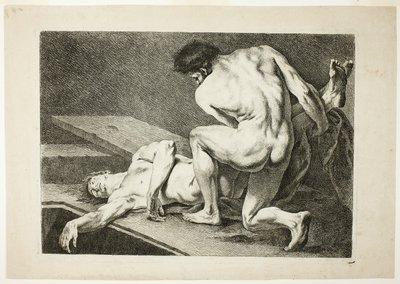 Figur, från Six Figures Académiques av Carle van Loo