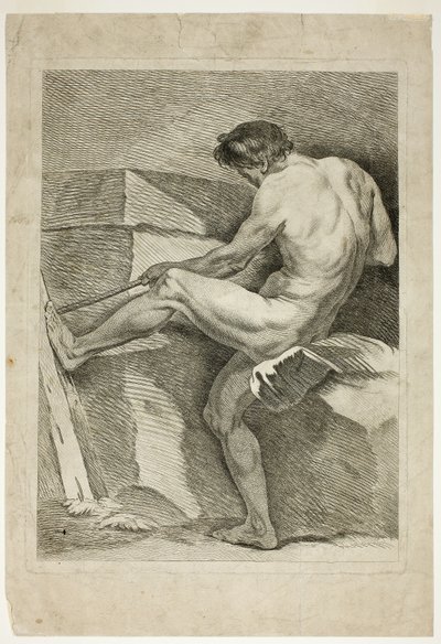 Figur, från Six Figures Académiques av Carle van Loo
