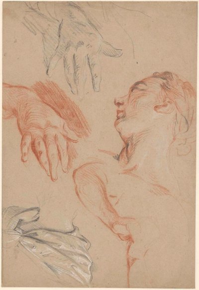 Studieblad av Carle van Loo