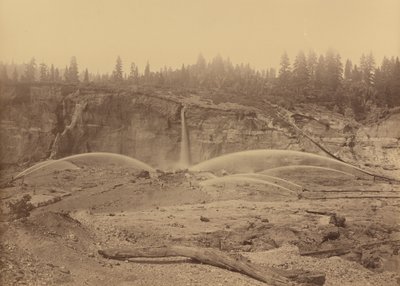 Malakoff Diggins, North Bloomfield, Nevada County av Carleton E. Watkins