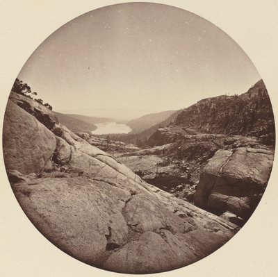 Donner Lake, Kalifornien, ca. 1860-talet. av Carleton Emmons Watkins