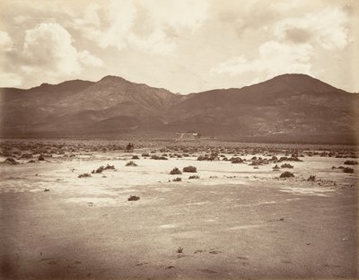 Road View to Sutro Tunnel, 1875, tryckt ca. 1876. av Carleton Emmons Watkins