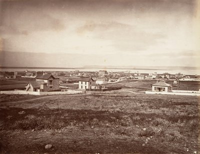 San Diego, 1876, tryckt ca. 1876. av Carleton Emmons Watkins