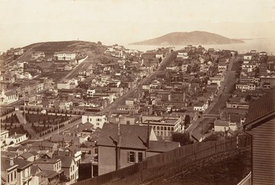 San Francisco, 1864, tryckt ca. 1876. av Carleton Emmons Watkins