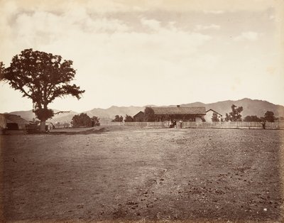 Santa Margarita Ranch, 1876, tryckt ca. 1876. av Carleton Emmons Watkins
