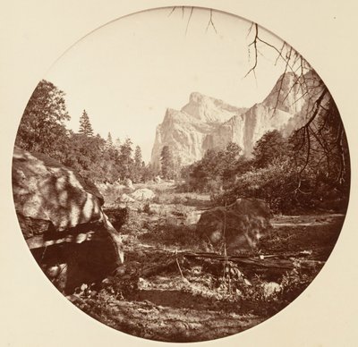 [Yosemite National Park, Kalifornien], ca. 1878. av Carleton Emmons Watkins