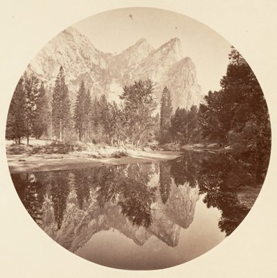 [Yosemite National Park, Kalifornien], ca. 1878. av Carleton Emmons Watkins