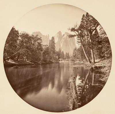 [Yosemite National Park, Kalifornien], ca. 1878. av Carleton Emmons Watkins