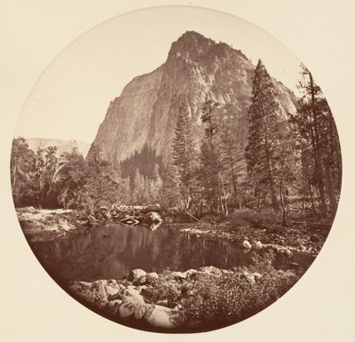 [Yosemite National Park, Kalifornien], ca. 1878. av Carleton Emmons Watkins
