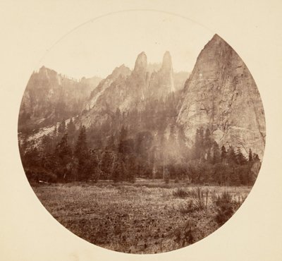 [Yosemite National Park, Kalifornien], ca. 1878. av Carleton Emmons Watkins
