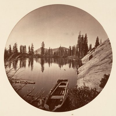 [Yosemite National Park, Kalifornien], ca. 1878. av Carleton Emmons Watkins