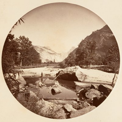 [Yosemite National Park, Kalifornien], ca. 1878. av Carleton Emmons Watkins