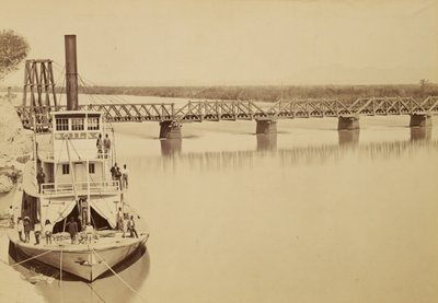 [Bro över Colorado vid Yuma] av Carleton Watkins