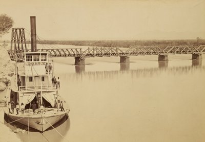 Bro över Colorado Yuma av Carleton Watkins