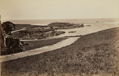 Kustvy nära Monterey av Carleton Watkins