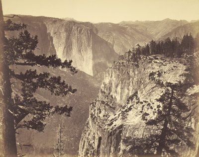 [Första vyn över dalen] av Carleton Watkins