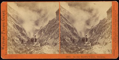 I djävulens kanon, gejsrar av Carleton Watkins