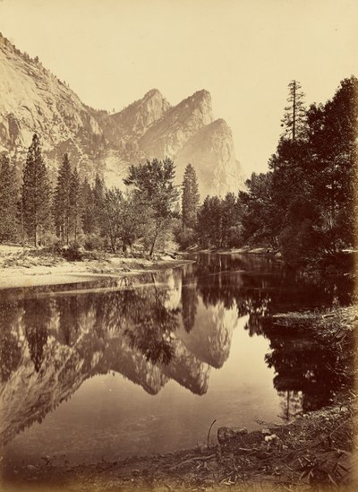 [Spegel. De tre bröderna.] av Carleton Watkins
