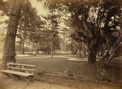 [Monterey, Kalifornien. Hotel Del Monte, Lawn View]. av Carleton Watkins