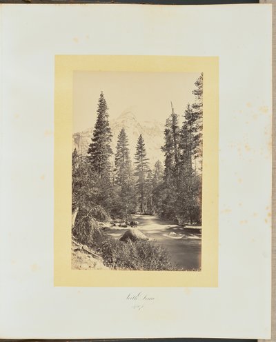 North Dome, 3730 fot av Carleton Watkins