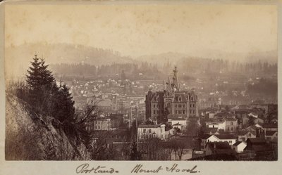 Portland - Mount Hood av Carleton Watkins